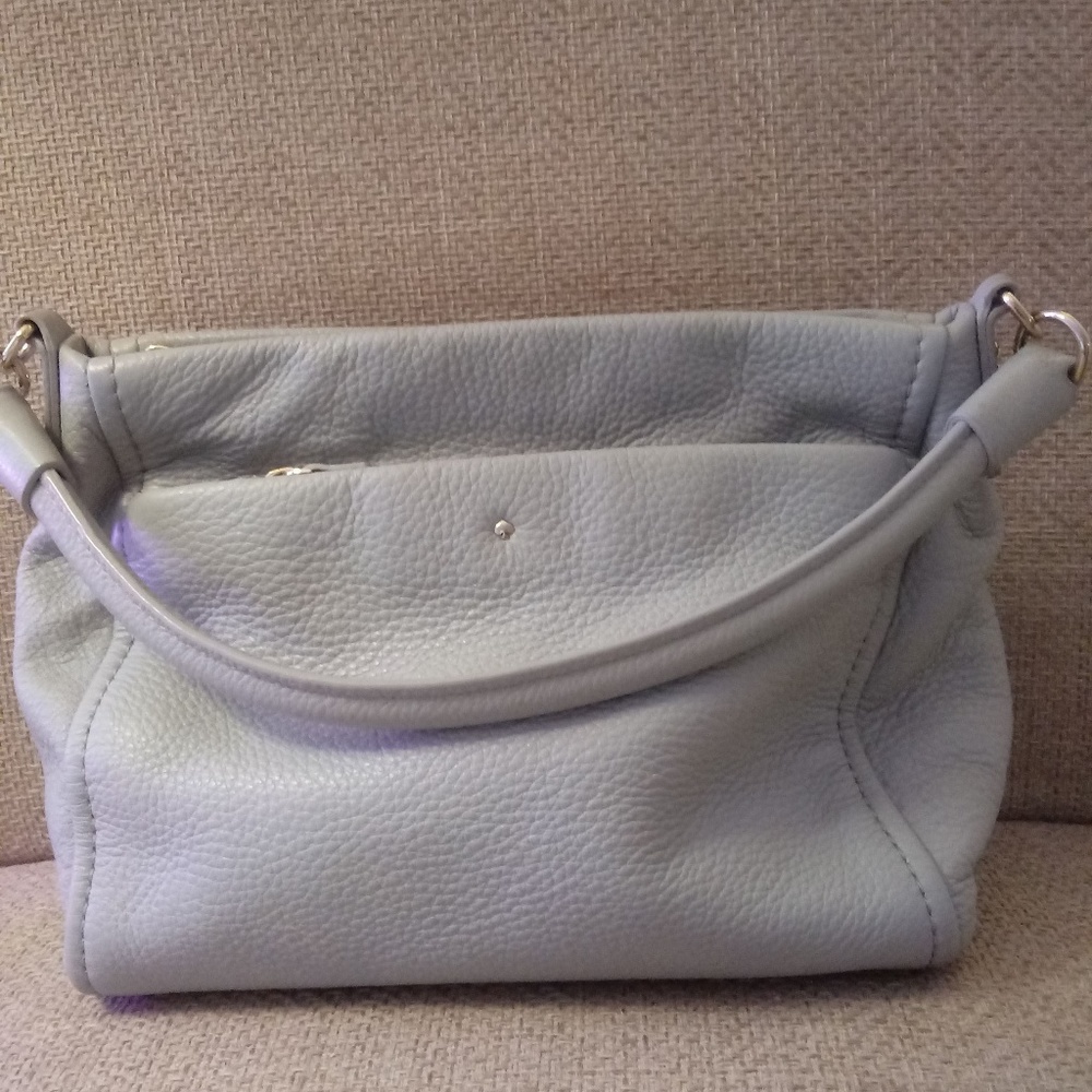Gray Kate Spade Purse